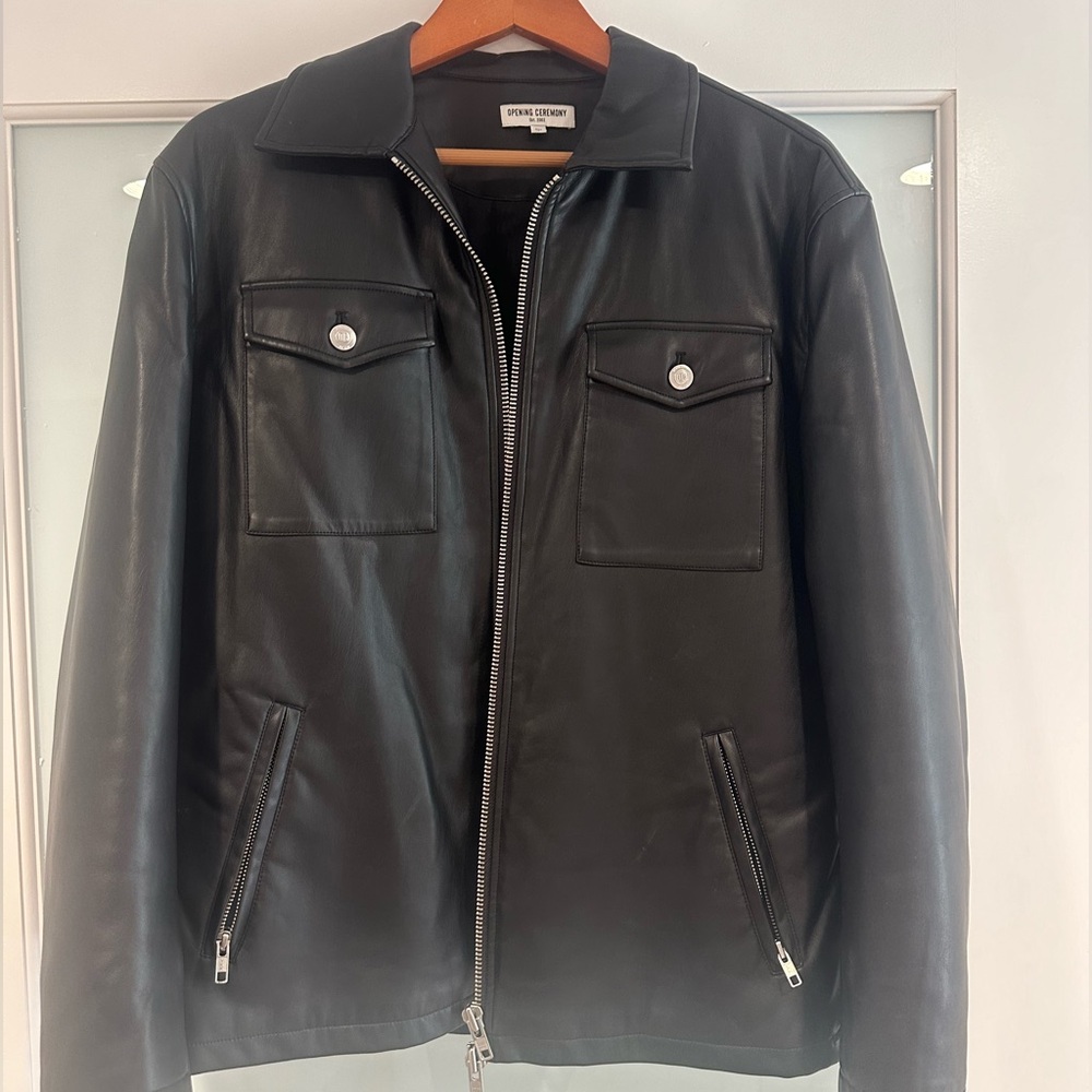 Opening Ceremony Men’s Black Bomber Jacket Size Small